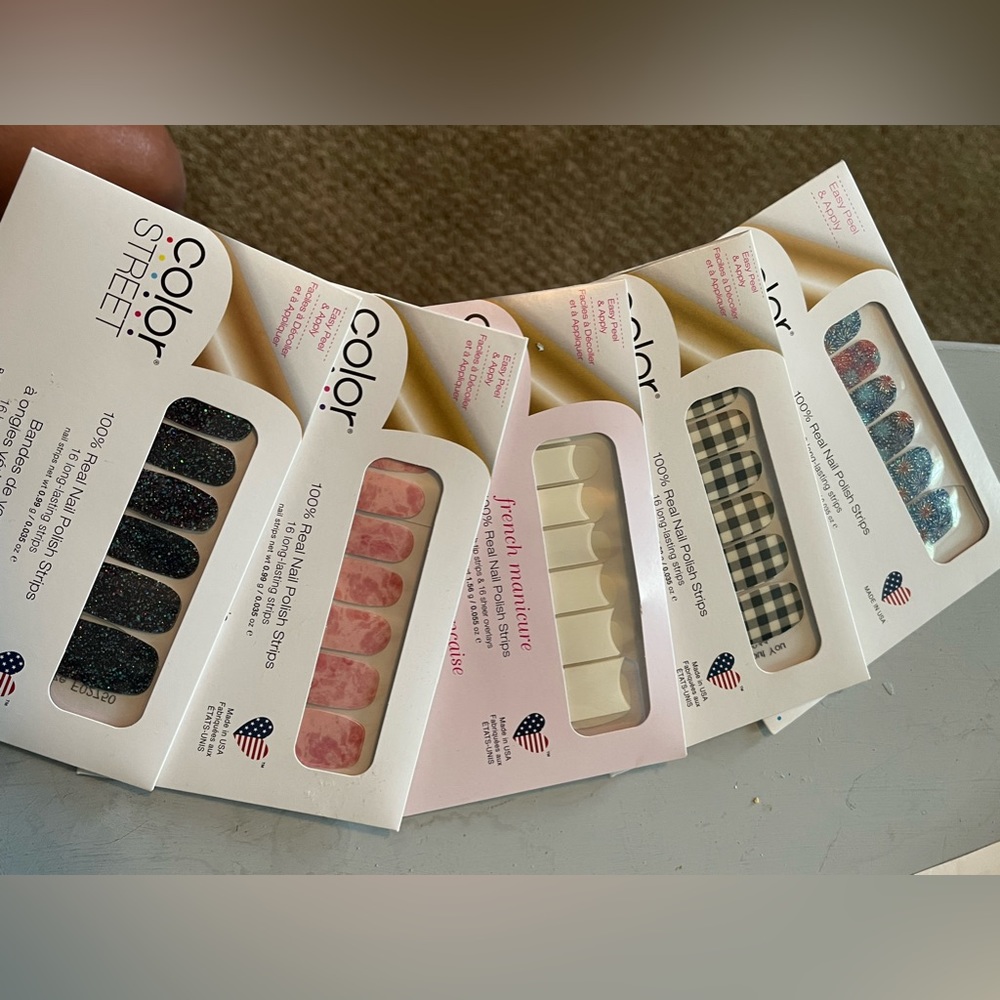 16 sets of colorstreet nail colors